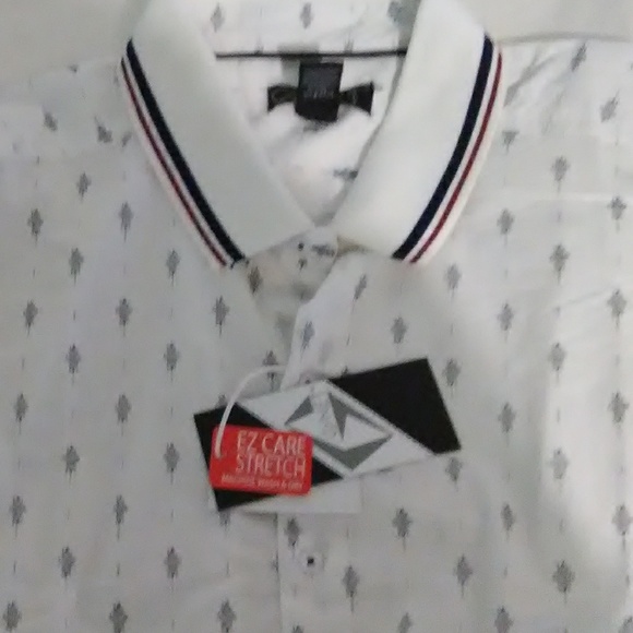 SALE NWT Mens G-Net Button Down Shirt. Size 4XL - Picture 7 of 7